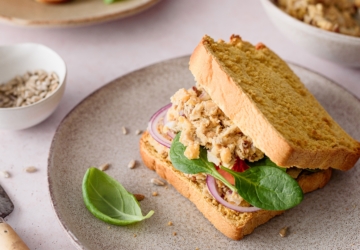 A sanduíche vegan de grão de bico que pode levar para a praia no verão